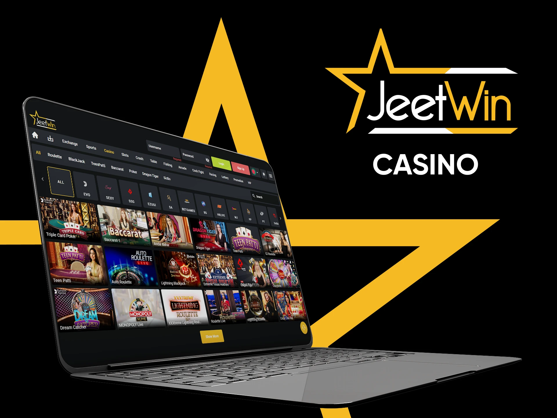 We will tell you about casino from JeetWin.