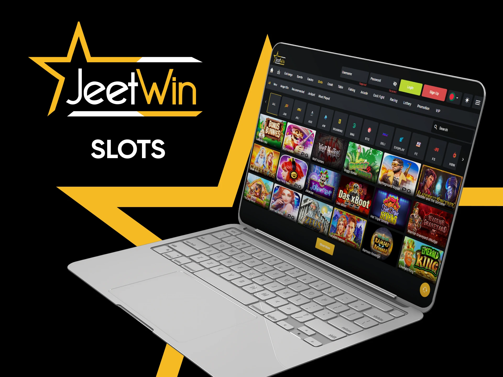 Play Slots on JeetWin.