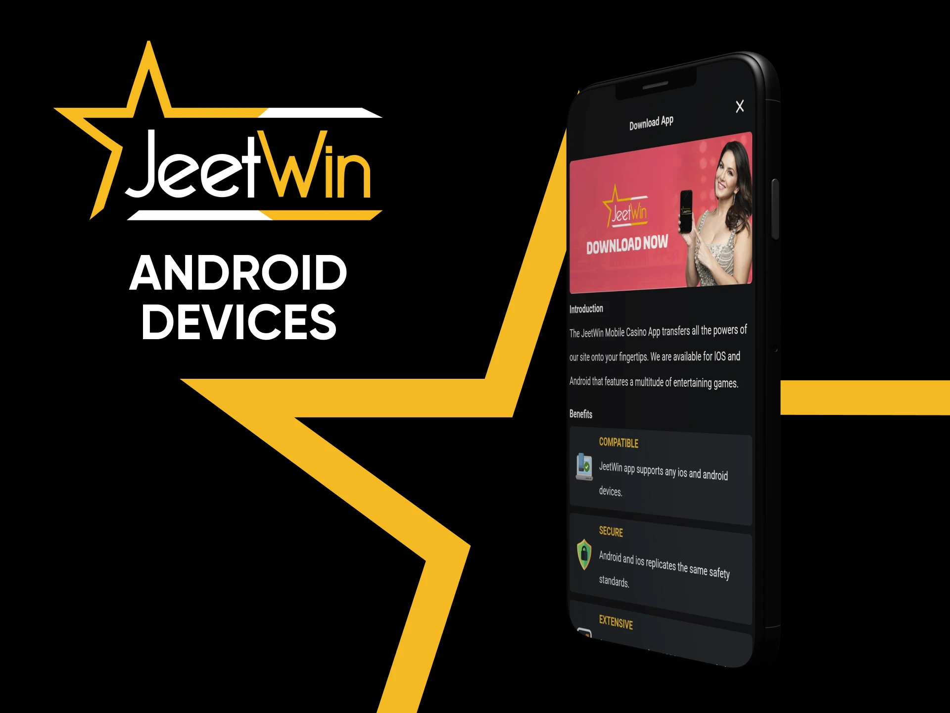 Download the Jeetwin application for Android devices.