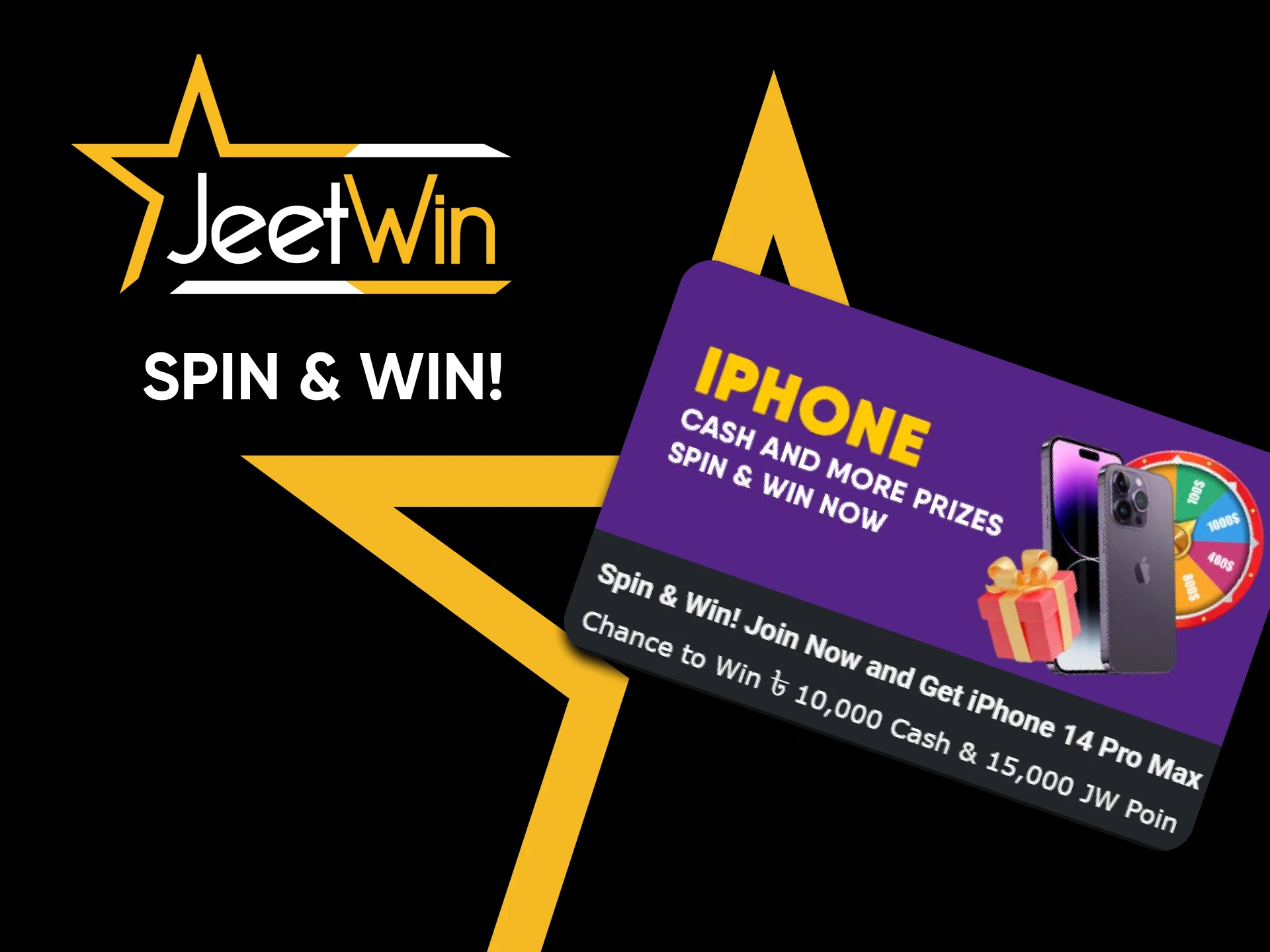 Get a chance to win prizes from JeetWin.