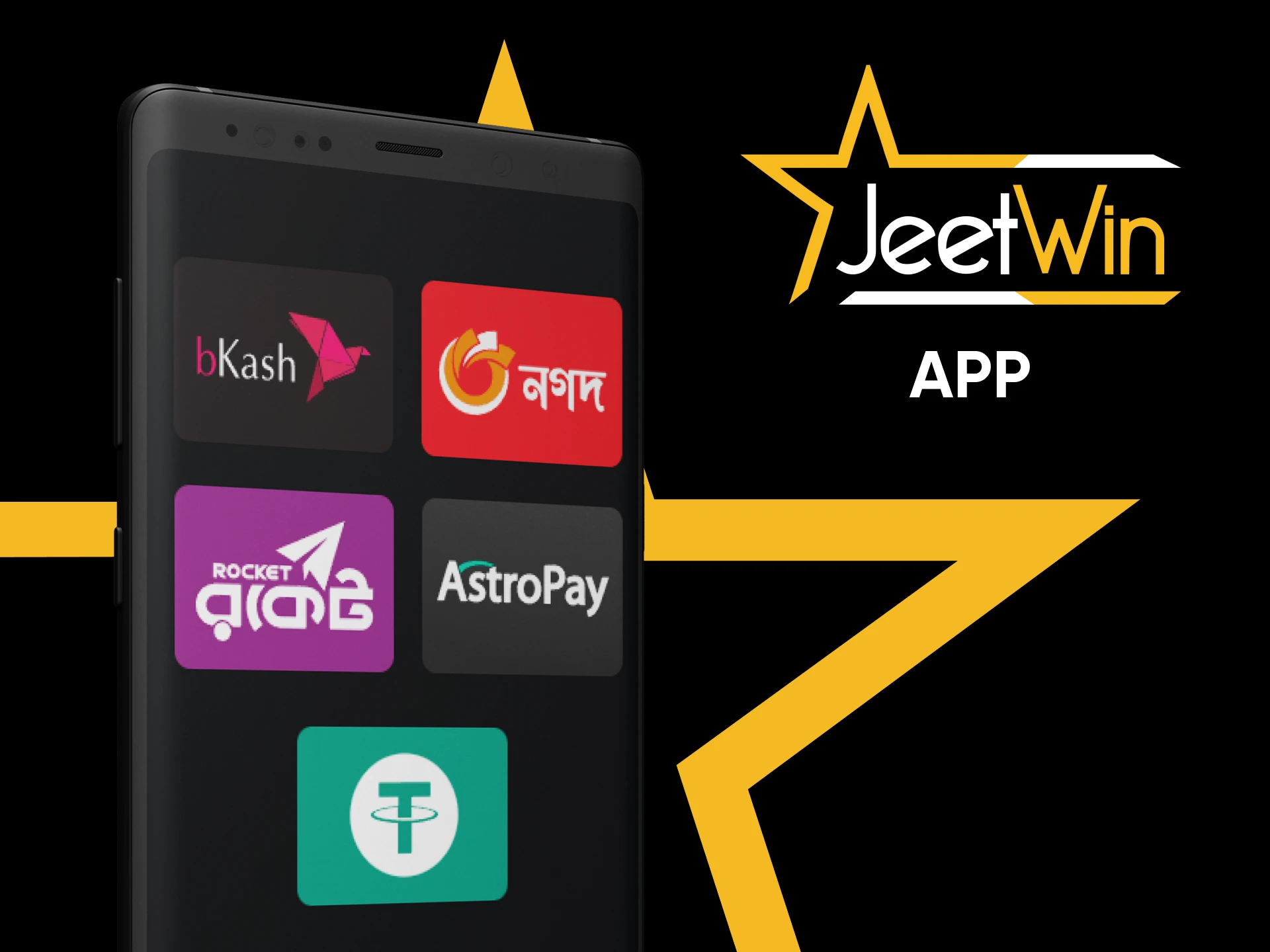 You can always top up your deposit through the JeetWin app.