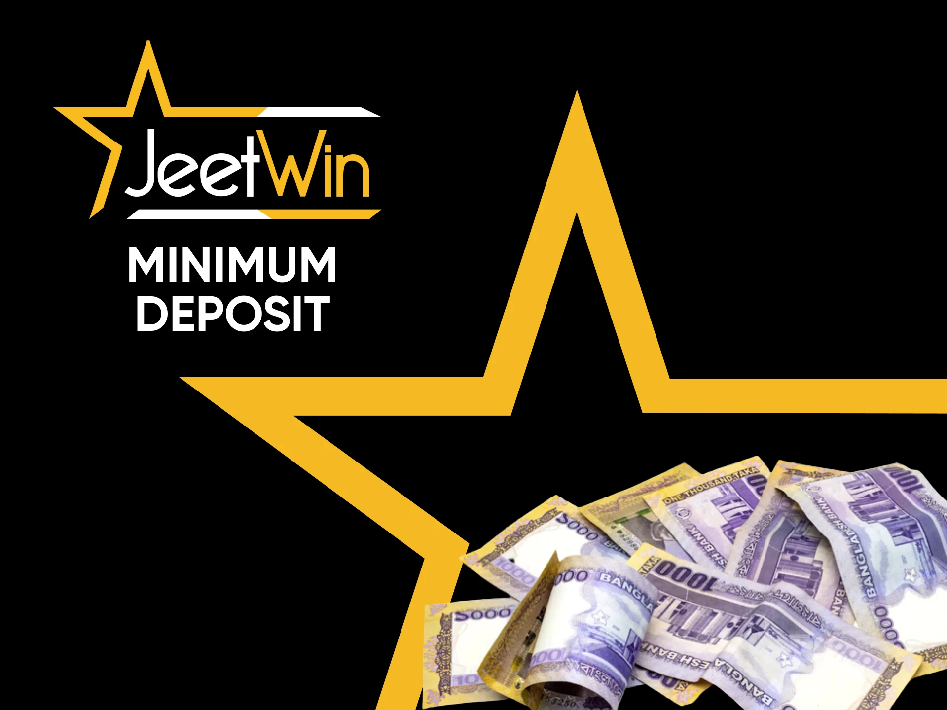 We will tell you what is the minimum deposit on JeetWin.